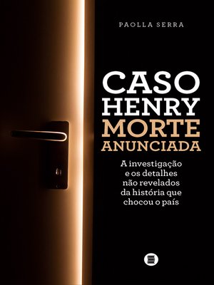 cover image of Caso Henry – Morte anunciada